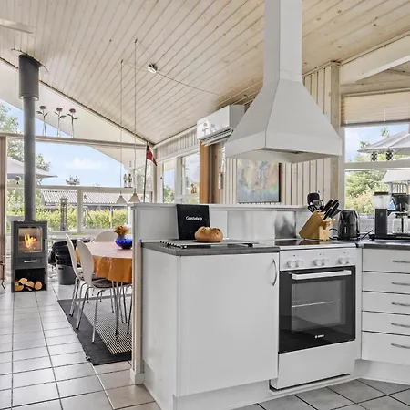 Impresionante Casa En Hejls Con Sauna Сasa de vacaciones *
